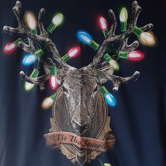 Tis the season men's holiday short sleeve t-shirt - Picture 6 of 8